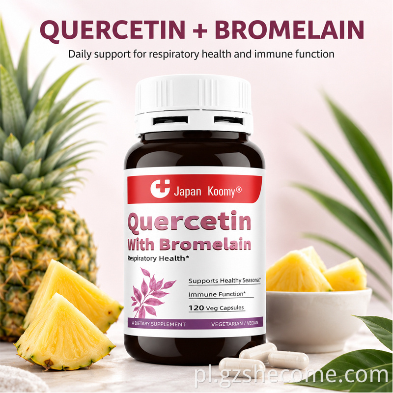 Quercetin With Bromelain Capsules7